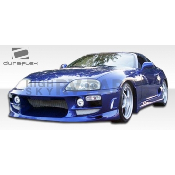 Extreme Dimensions Side Skirt - Primered Fiberglass Reinforced Plastic Black Set of 2 - 101329-8