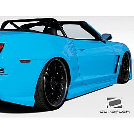 Extreme Dimensions Side Skirt - Primered Fiberglass Reinforced Plastic Black Set of 2 - 107641
