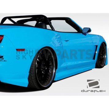 Extreme Dimensions Side Skirt - Primered Fiberglass Reinforced Plastic Black Set of 2 - 107641