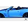 Extreme Dimensions Side Skirt - Primered Fiberglass Reinforced Plastic Black Set of 2 - 107641