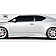 Extreme Dimensions Side Skirt - Primered Fiberglass Reinforced Plastic Black Set of 2 - 107648