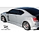 Extreme Dimensions Side Skirt - Primered Fiberglass Reinforced Plastic Black Set of 2 - 107648