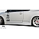 Extreme Dimensions Side Skirt - Primered Fiberglass Reinforced Plastic Black Set of 2 - 107648