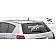Extreme Dimensions Spoiler - Roof Mount Primered Fiberglass Black - 105588