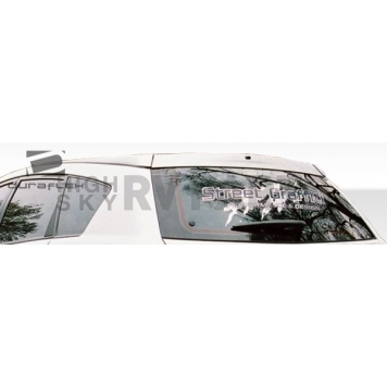 Extreme Dimensions Spoiler - Roof Mount Primered Fiberglass Black - 105588-3