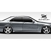 Extreme Dimensions Side Skirt - Primered Fiberglass Reinforced Plastic Black Set of 2 - 107720