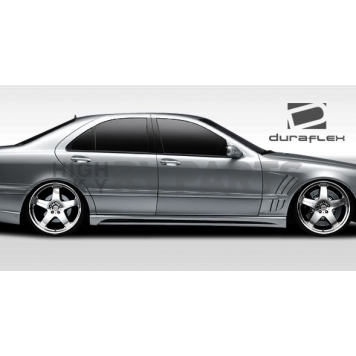 Extreme Dimensions Side Skirt - Primered Fiberglass Reinforced Plastic Black Set of 2 - 107720