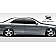 Extreme Dimensions Side Skirt - Primered Fiberglass Reinforced Plastic Black Set of 2 - 107720