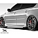 Extreme Dimensions Side Skirt - Primered Fiberglass Reinforced Plastic Black Set of 2 - 107762