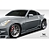Extreme Dimensions Side Skirt - Primered Fiberglass Reinforced Plastic Black Set of 2 - 107830