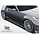 Extreme Dimensions Side Skirt - Primered Fiberglass Reinforced Plastic Black Set of 2 - 107830
