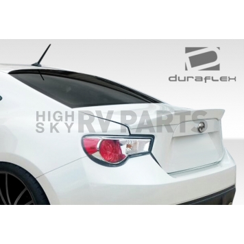 Extreme Dimensions Spoiler - 1 Piece Primered Fiberglass Black - 108489-1
