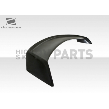 Extreme Dimensions Spoiler - 1 Piece Primered Fiberglass Black - 108592-1