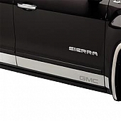 Putco Rocker Panel Molding - Polished Stainless Steel Silver Set of 12 - 9751210GM