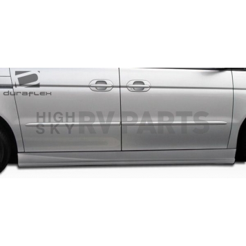 Extreme Dimensions Side Skirt - Primered Fiberglass Reinforced Plastic Black Set of 2 - 102113-5