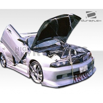 Extreme Dimensions Side Skirt - Primered Fiberglass Reinforced Plastic Black Set of 2 - 102138-2