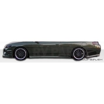 Extreme Dimensions Side Skirt - Primered Fiberglass Reinforced Plastic Black Set of 2 - 102175-2