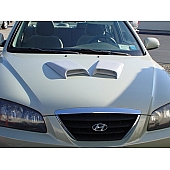 JSP Automotive Hood Scoop - Bare Fiberglass Primered - FGS705
