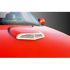 JSP Automotive Hood Scoop - Bare ABS Plastic Primered - J3003
