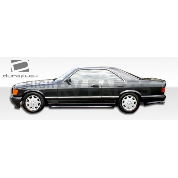 Extreme Dimensions Side Skirt - Primered Fiberglass Reinforced Plastic Black Set of 2 - 102238