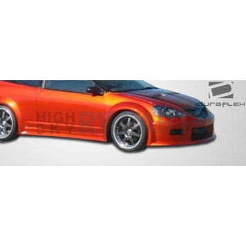 Extreme Dimensions Side Skirt - Primered Fiberglass Reinforced Plastic Black Set of 2 - 102251-1