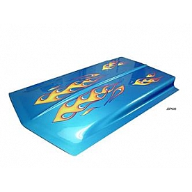 JSP Automotive Hood Scoop - Bare Fiberglass Primered - JSP009