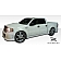 Extreme Dimensions Side Skirt - Primered Fiberglass Reinforced Plastic Black Set of 4 - 102261