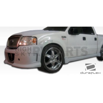 Extreme Dimensions Side Skirt - Primered Fiberglass Reinforced Plastic Black Set of 4 - 102261-3