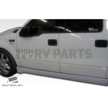 Extreme Dimensions Side Skirt - Primered Fiberglass Reinforced Plastic Black Set of 4 - 102261-6