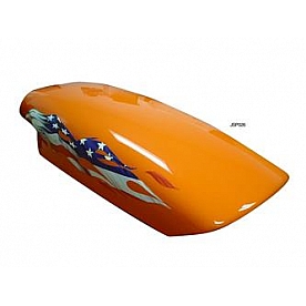 JSP Automotive Hood Scoop - Bare Fiberglass Primered - JSP026