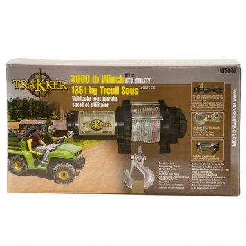 Keeper Corporation Winch - 3000 Pound Electric - KT3000-1