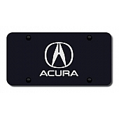 Automotive Gold License Plate - Acura Stainless Steel - PLACUEB