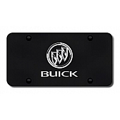 Automotive Gold License Plate - Buick Stainless Steel - PLBUIEB