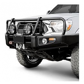 ARB Bumper Steel Powder Coated Deluxe Bar Black 1-Piece - 3412470