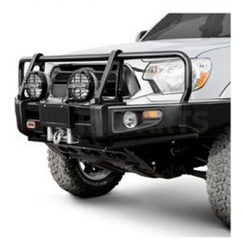 ARB Bumper Steel Powder Coated Deluxe Bar Black 1-Piece - 3412470
