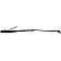 Help! By Dorman WindShield Wiper Arm 22-3/4 Inch Black Single - 42572