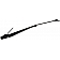 Help! By Dorman WindShield Wiper Arm 22-3/4 Inch Black Single - 42572