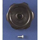 Strybuc Window Crank Knob - Round Plastic Black Single - 743CBLK