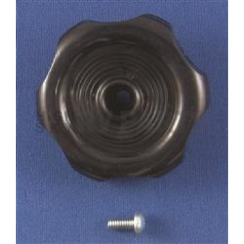 Strybuc Window Crank Knob - Round Plastic Black Single - 743CBLK