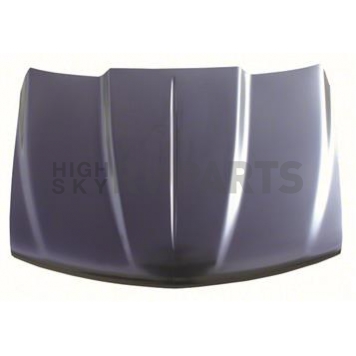 ProEFX Hood - Teardrop Cowl Electro Deposit Primer (EDP) Steel Black - EFXSIL99V3