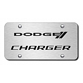Automotive Gold License Plate - Charger Stainless Steel - PLCHGES