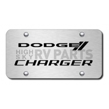 Automotive Gold License Plate - Charger Stainless Steel - PLCHGES