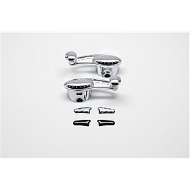 Clayton Machine Works Vent Window Handle - Aluminum Chrome Plated Single - PT104EF