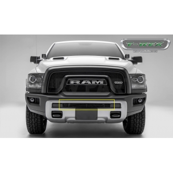 T-Rex Truck Products Bumper Grille Insert Overlay Powder Coated Black Aluminum - 254641B
