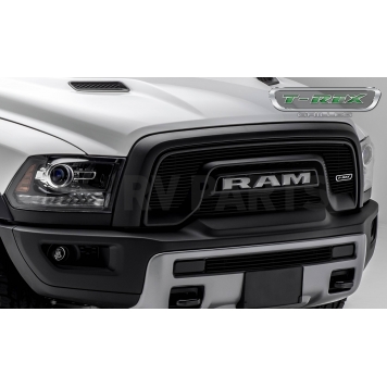 T-Rex Truck Products Bumper Grille Insert Overlay Powder Coated Black Aluminum - 254641B-2