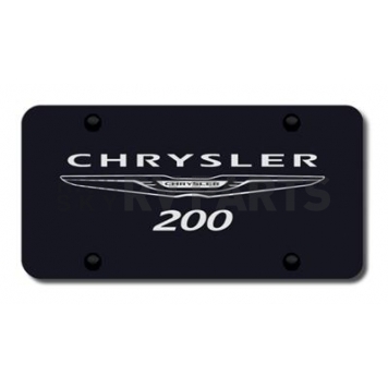 Automotive Gold License Plate - Chrysler 200 Stainless Steel - PLCHR200EB