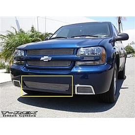 T-Rex Truck Products Bumper Grille Insert Horizontal Bar Polished Silver Billet Aluminum - 25284