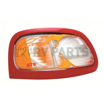 GT Styling Headlight Cover - Composilite Clear Full Cover Set Of 2 - 968076