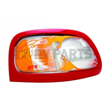 GT Styling Headlight Cover - Composilite Clear Full Cover Set Of 2 - 968076-1