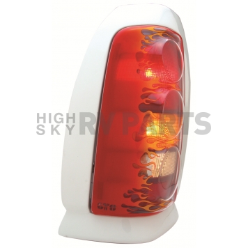 GT Styling Tail Light Cover - Plastic Clear Set Of 2 - 972366